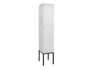 locker,HxBxD 2120x400x500mm,1vak,vak B 400mm,cil.-slot,voetonderstel - 1