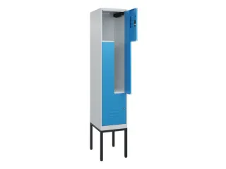 Z-garderobekast,HxBxD 2120x400x500mm,vak B 200/400mm,cil.-slot - 2