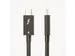 1 meter Thunderbolt 4 kabel 40Gbps, 100W Power Delivery en 4K/8K video
