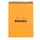 Spiraalblok Rhodia A5 lijn 160 pagina's 80gr oranje