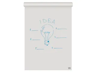 Flipoverpapier Nobo gerecycled 58x81cm dubbelzijdig rol 50 vel - 6