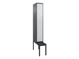 Dubbeldekse dekenkist,HxBxD 2120x300x815mm,1x2vak.,vak B 300mm