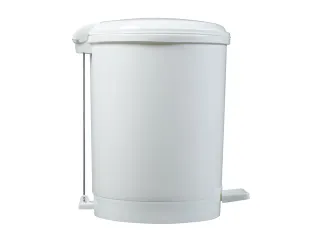 Pedaalemmer CEP 20 liter wit met soepel voetpedaal - 4