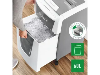 Papiervernietiger Leitz IQ Auto+ Office 300 P-4 snippers 4x28mm - 4