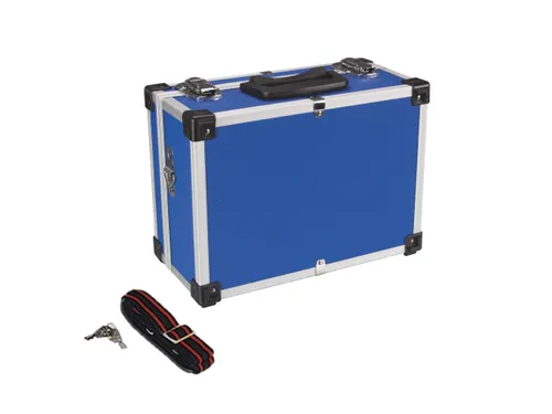 Aluminium Gereedschapskoffer 320x230x155mm 11.4 Liter Blauw