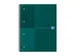 Spiraalblok Oxford International Notebook A4+ lijn Groen