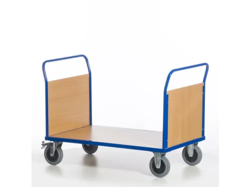 dubbele kopwandwagens,draagverm. 600kg,laadvl. LxB 1200x800mm