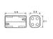 Batterijhouder Voor 4 x AA-CEL (Voor Batterijclips)