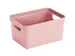 Sigma Home opbergbox 13L roze - 35x24,6x18,3cm