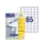 etiket Avery ILK 38x21,2mm 100 vel 65 etiketten per vel wit