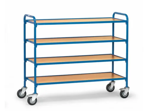 bijzetwagen,draagverm. 250kg,4etage(s),laadvl. LxB 1250x470mm