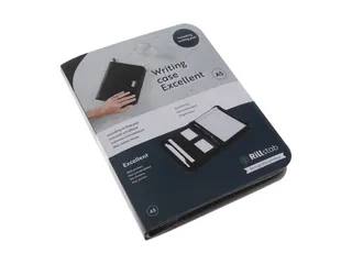 Schrijfmap Rillstab Excellent deluxe A5 lederlook zwart - 4