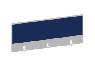 baliepaneel bureau aanbouw achter MP-lichtgrijs BN6016-blauw 1200mm - 1