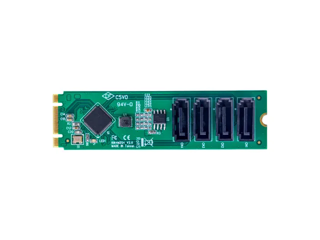 4-Port M.2 naar SATA Adapter Kaart