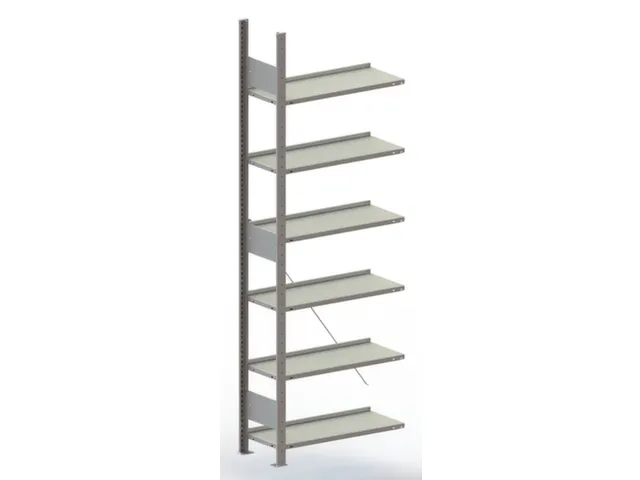 Rayonnage de bureau sans boulons élément suivant HxlxP 1850x756x336m