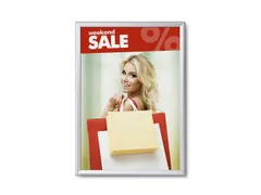 Kliklijst A1 Rechte Hoeken 32mm Brandwerend Zilver