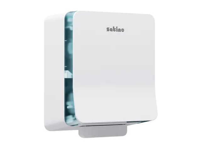 Handdoekroldispenser Satino SYS1 Hyginity wit 333418