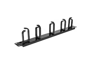 1U 19inch metalen rackmount kabelmanagement paneel - 4