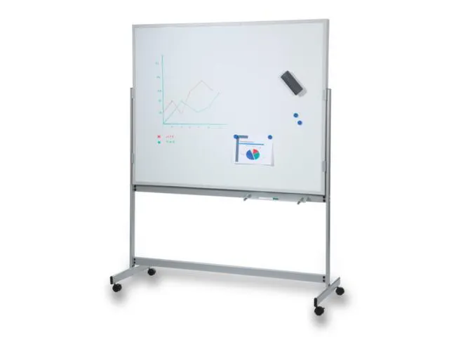 Planning combi mobile 1185x1495mm Tableau magnétique Blanc