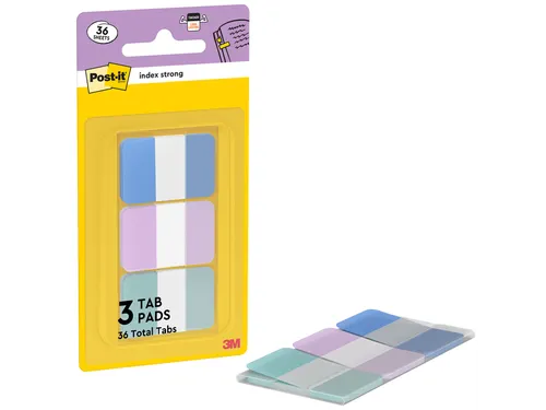 Indextabs Post-it 686-3COAST 25.4x38.1mm Strong