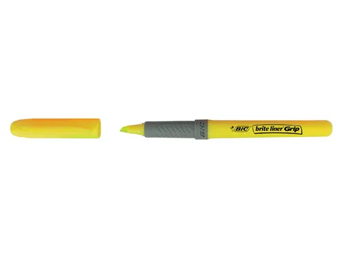Markeerstift Bic Highlighter Grip Geel
