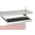 legbord m. uittreklade voor toetsenbord,v. paktafel,BxD 1000x300mm