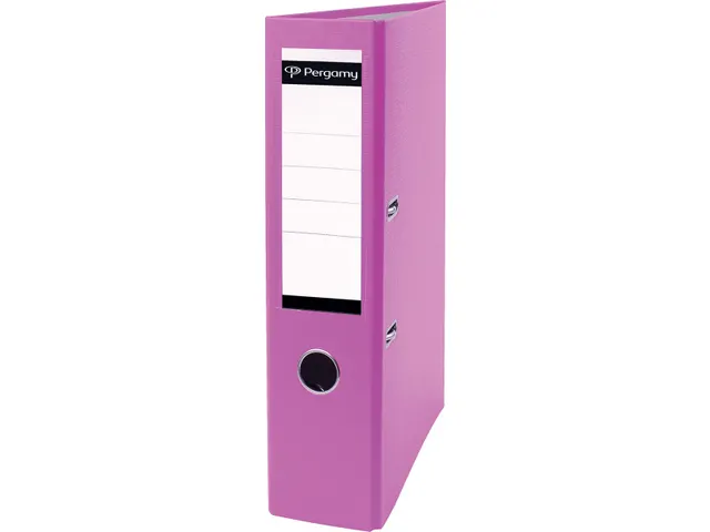 classeur, pour ft A4, en carton recouvert de PP, sans bord de protecti