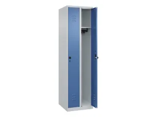 locker,HxBxD 1850x500x500mm,2vak,vak B 250mm,draaigrendel - 2