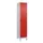 locker,HxBxD 1950x400x500mm,1vak,vak B 400mm,draaigrendel,voeten