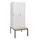 locker met bank,HxBxD 1950x800x815mm,2vak,vak B 400mm,draaigrendel