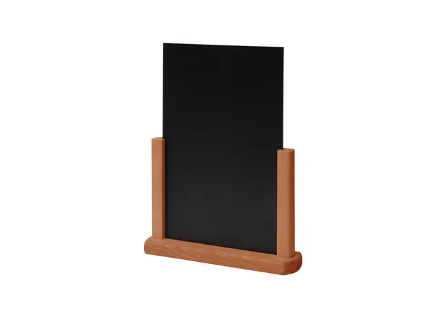Ardoise de table IEZZY A5 brun clair bois