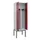 PBM-locker,HxBxD 2120x600x500mm,2vak,vak B 300mm,draaigrendel
