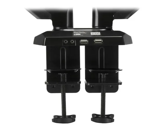Bras 2 écrans avec ports USB 12-30 inch