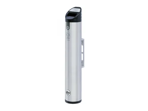 Wandasbak zuil rond aluminium