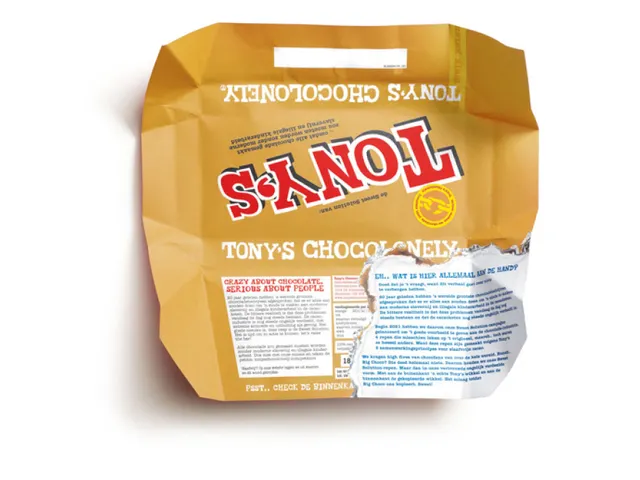 Chocolade Tony's Chocolonely Melk karamel biscuit 180gr