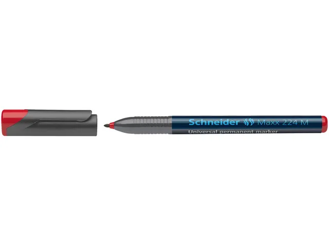 Universele marker Schneider Maxx 224 M permanent rood