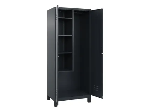 schoonmaakkast HxBxD 1950x800x500mm links 4vakken