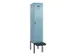 locker met bank,voor scheiding van kleding,HxBxD 2120x400x815mm,1vak