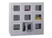Armoire Multicases Portes Vitrées Hxlxp 1518X1230X500Mm 12Cases Large