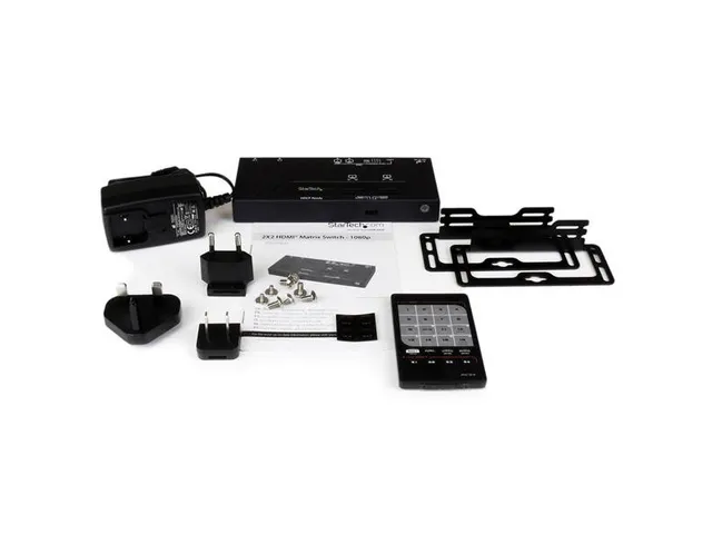 2x2 Hdmi Matrix Switch Met Automatische En Prioriteitschakeling 1080p