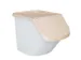 ingrediëntendispenser,HxBxD 450x430x610mm,40l,PP,bak/deksel wit/beige