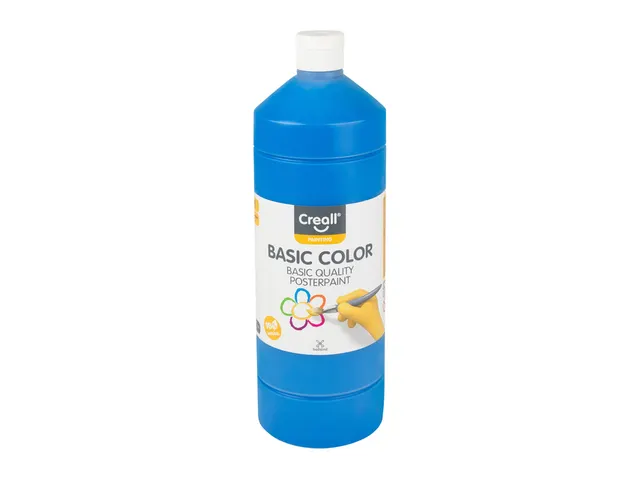 Plakkaatverf Creall basic blauw 1000ml