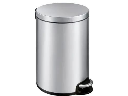 Serene pedaalemmer 20 liter met metalen Binnenemmer mat RVS