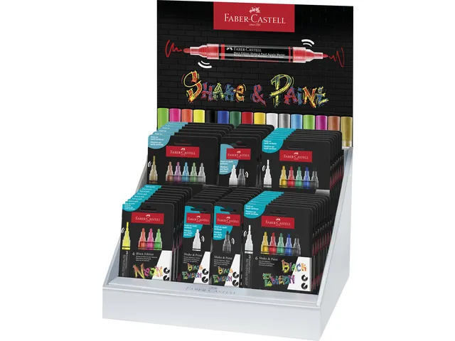 Acrylmarker FC Black Edition Shake & Paint display 50 stuks