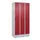 locker,HxBxD 1950x900x500mm,3vak,vak B 300mm,draaigrendel,sokkel