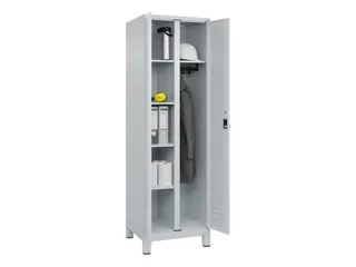 wasgoedverdeelkast,HxBxD 1950x600x500mm,vak B 300mm,draaigrendel - 3