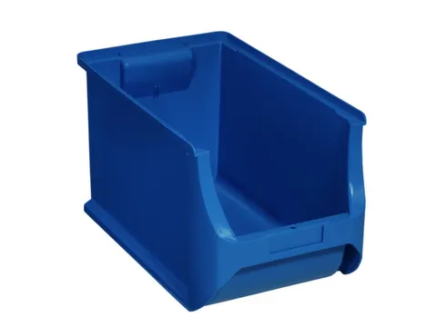 magazijnbak,HxBxD 200x205x355mm,gerecycled kunststof,blauw