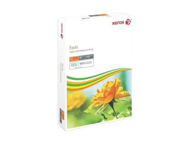 Kopieerpapier Xerox Excel A3 80 Gram Wit