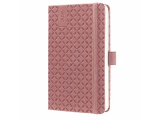 Weekagenda Flair A6 2026 (NL/FR/EN/DU) Dusty Red Hardcover - 1