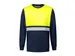 Santino Helsinki hi-viz sweater, marineblauw/geel, maat 4XL, per stuk